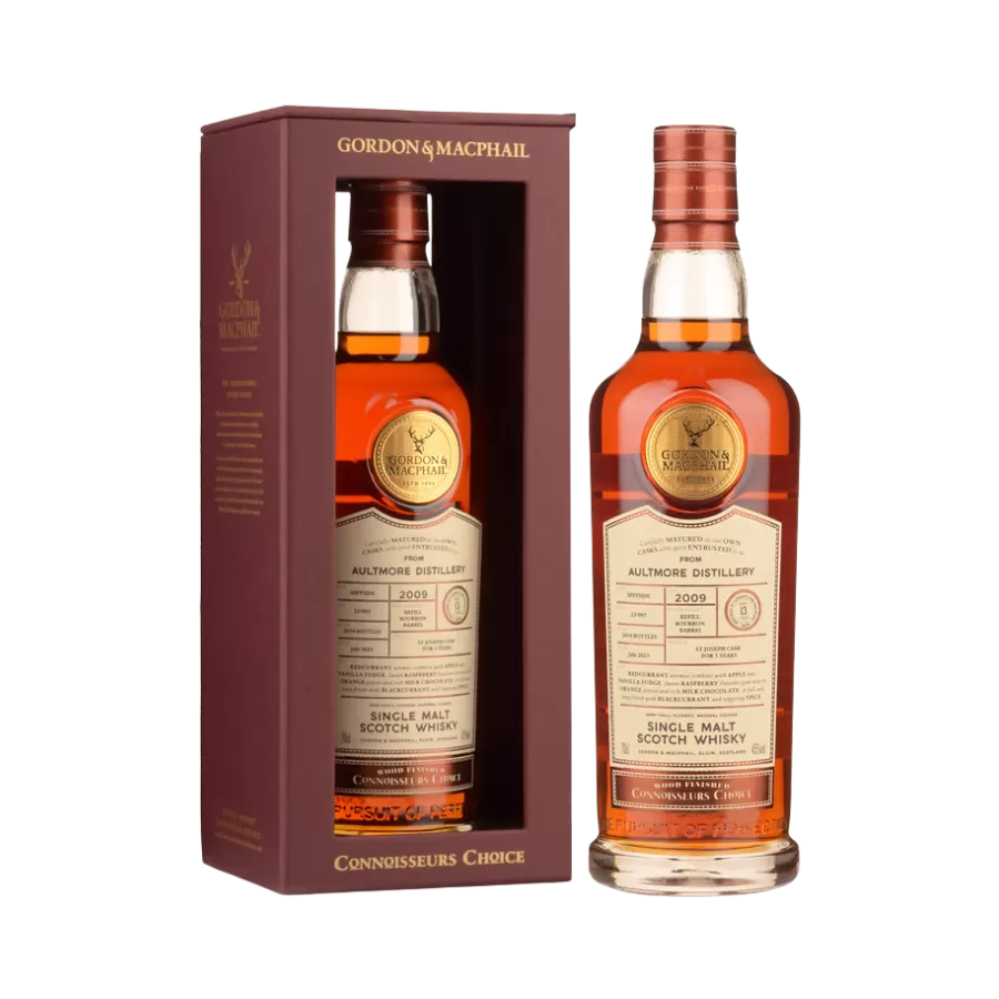 Rượu Whisky Aultmore 13 Year Old St Joseph Wood Finished Gordon & Macphail 2009