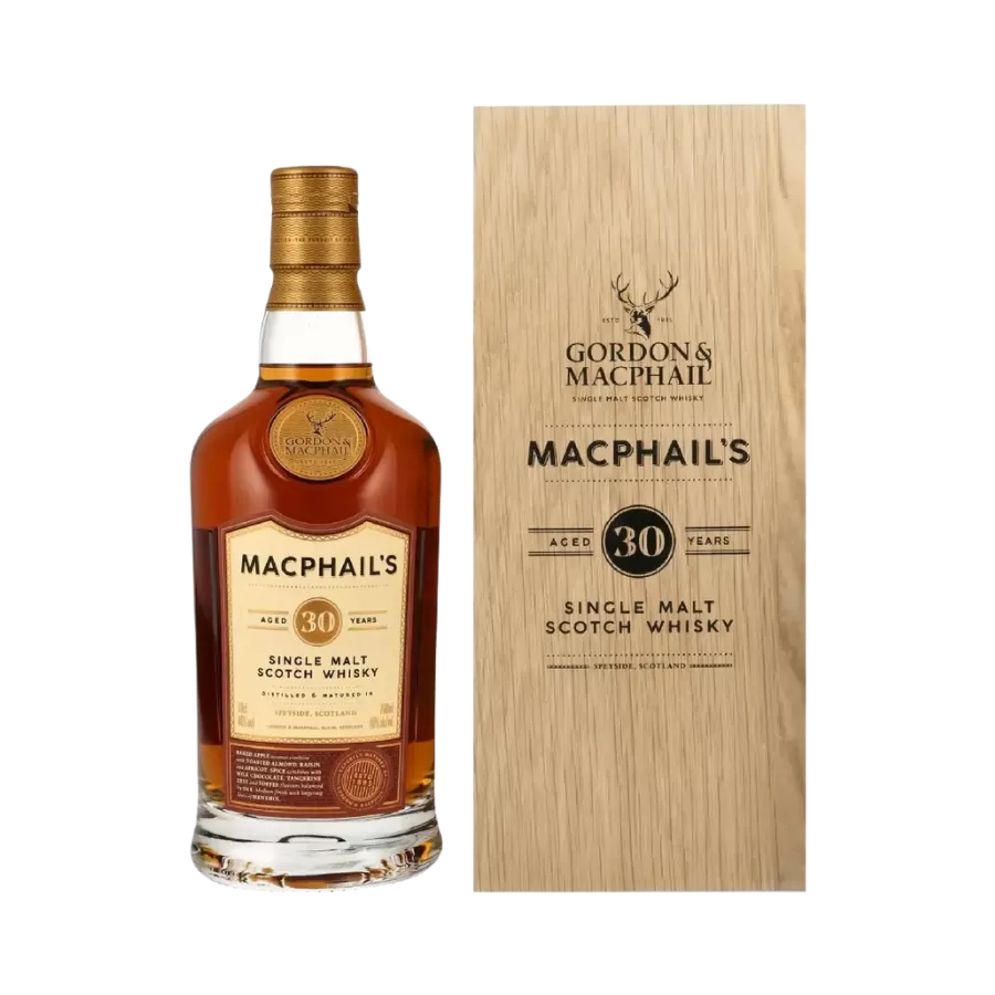 Rượu Whisky MacPhail's 30 Year Old Gordon & MacPhail