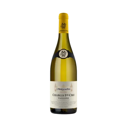 Rượu Vang Trắng Pháp J.Moreau & Fils Chablis 1er Cru Vaillons 2022