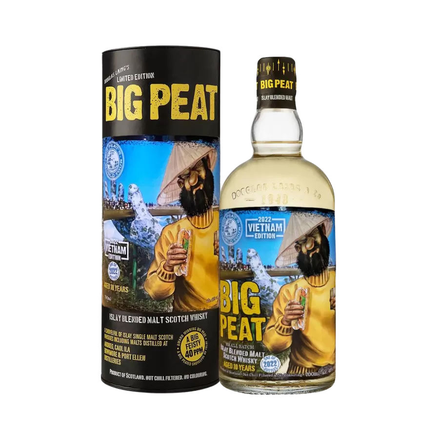 Rượu Whisky Big Peat 10 Year Old Vietnam Limited Edition