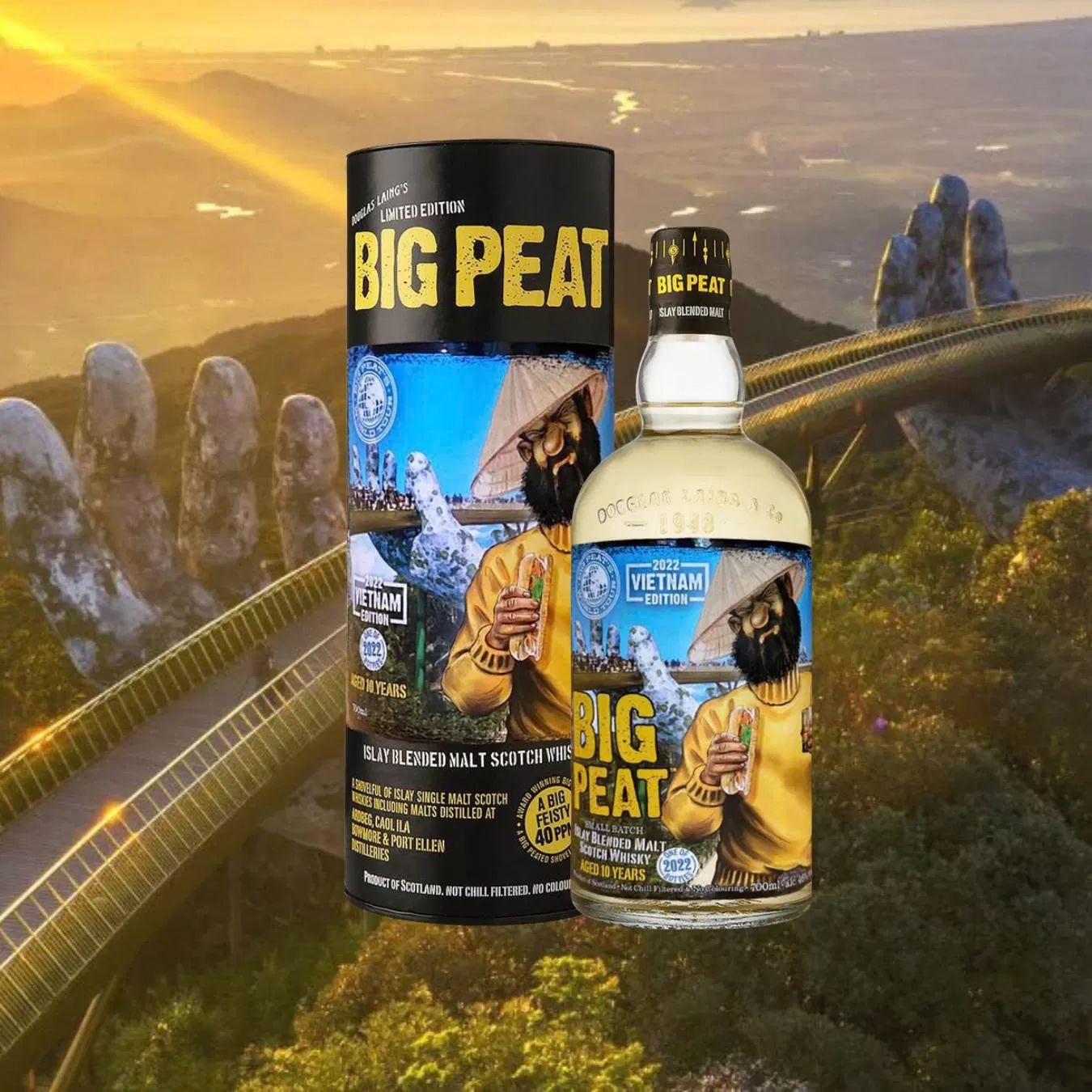 Rượu Whisky Big Peat 10 Year Old Vietnam Limited Edition