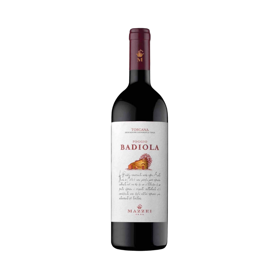 Rượu Vang Đỏ Ý Mazzei Poggio Badiola Toscana IGT 2022