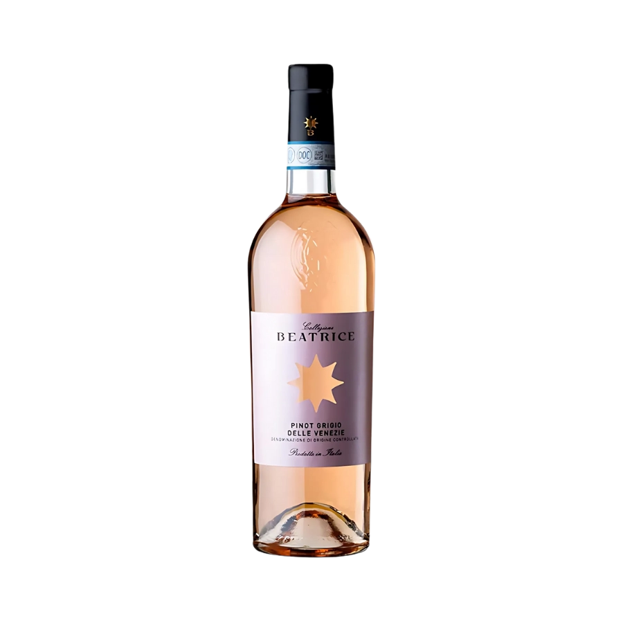 Rượu Vang Hồng Ý Collezione Beatrice Pinot Grigio Delle Venezie Rose