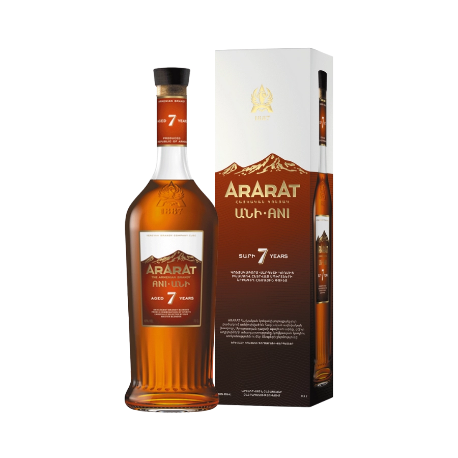 Rượu Brandy Armenia Ararat 7 Year Old