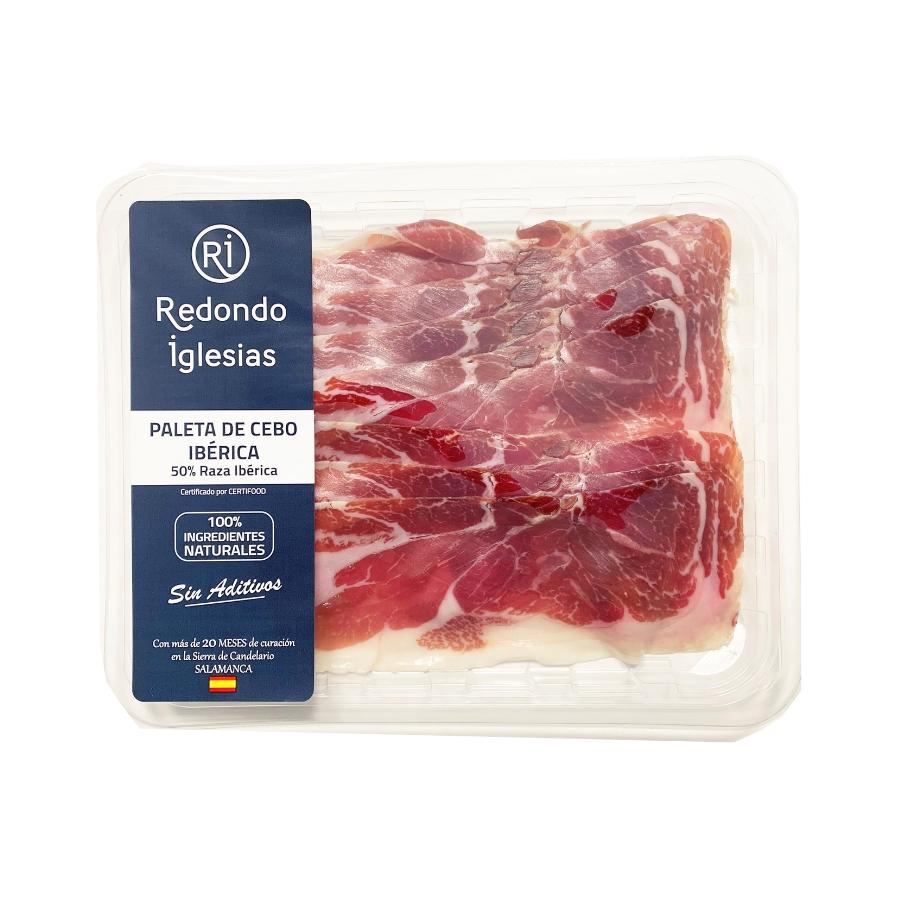 Thịt Heo Muối Tây Ban Nha Redondo Iglesias Paleta De Cebo 50% Raza Iberica
