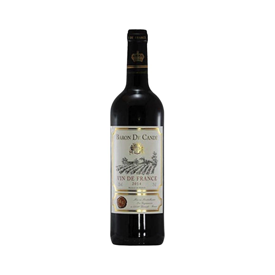 Rượu Vang Đỏ Pháp Baron de Cande