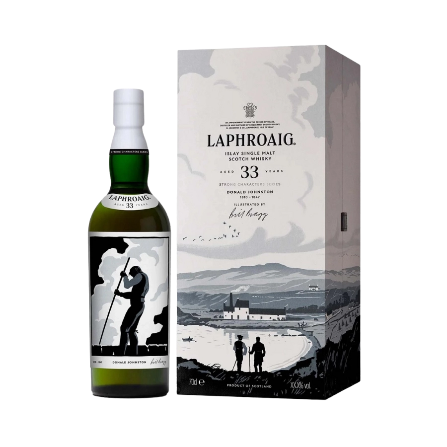 Rượu Whisky Laphroaig 33 Year Old Strong Characters