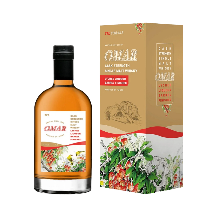 Rượu Whisky Omar Lychee Liqueur Barrel Finished Cask Strength