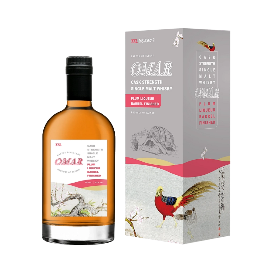 Rượu Whisky Omar Plum Liqueur Barrel Finished Cask Strength