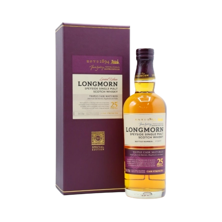 Rượu Whisky Longmorn 25 Year Old Triple Cask Cask Strength