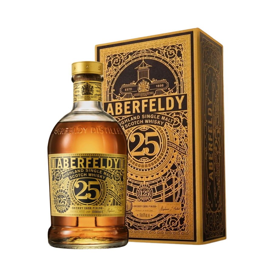 Rượu Whisky Aberfeldy 25 Year Old 125th Anniversary Limited Edition