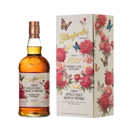 Rượu Whisky Glenfarclas 23 Year Old Floral Spring Series 2001 Exclusively for Taiwan