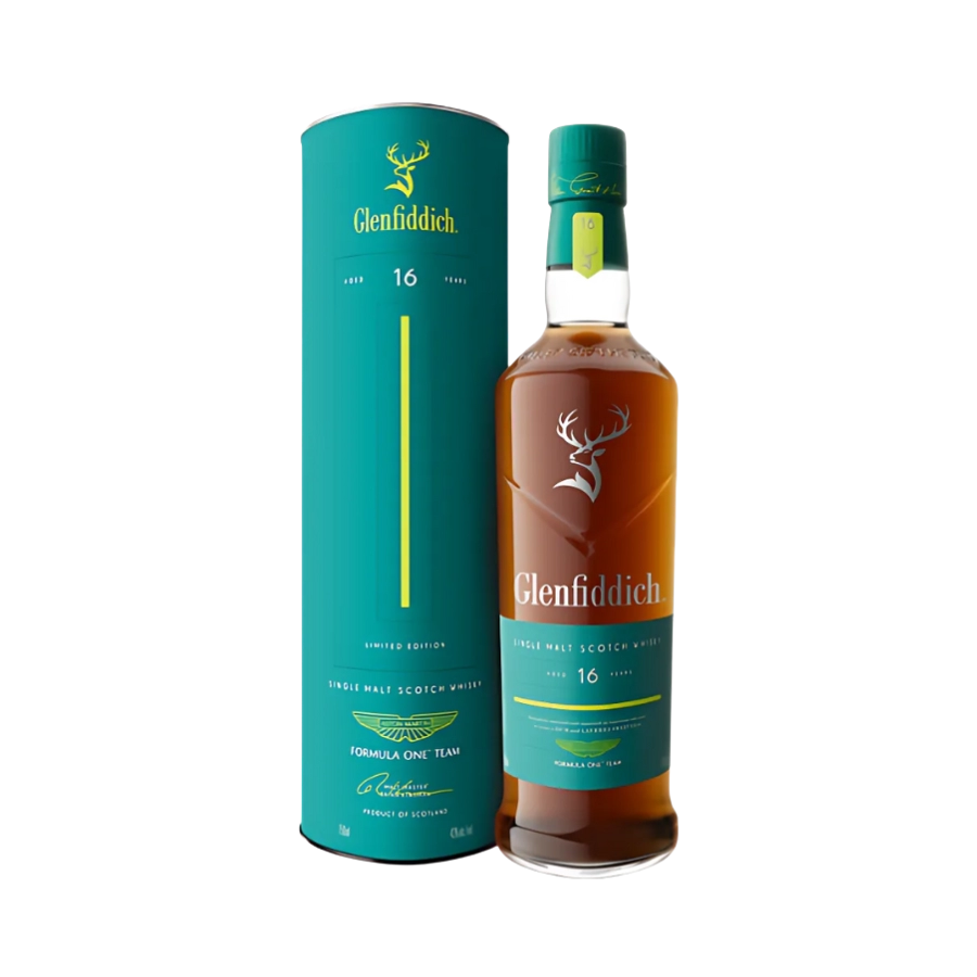 Rượu Whisky Glenfiddich 16 Year Old Aston Martin Formula One' Team
