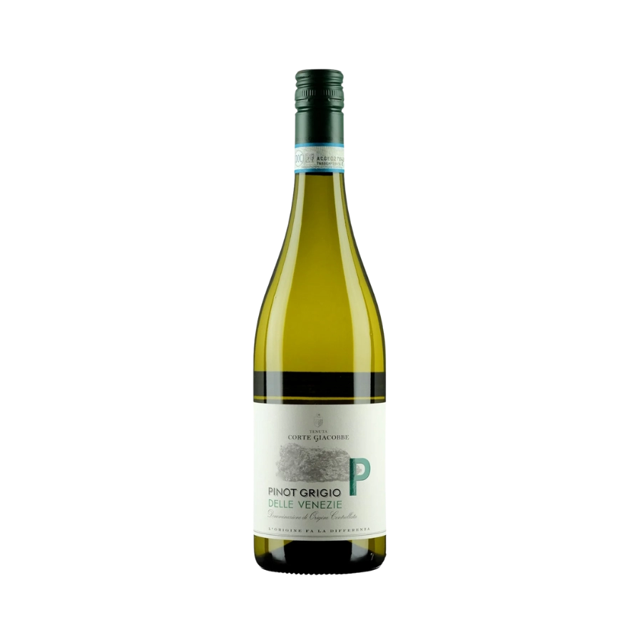 Rượu Vang Trắng Ý Corte Giacobbe Pinot Grigio Delle Venezie