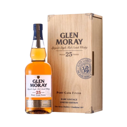 Rượu Whisky Glen Moray 25 Port Cask Finish