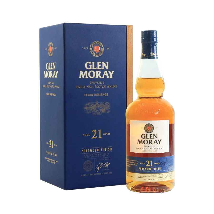 Rượu Whisky Glen Moray 21 Portwood Finish