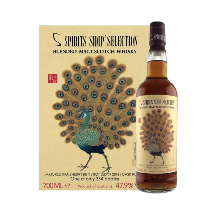 Rượu Whisky Spirits Shop Selection Blended Malt Scotch Whisky Bottle 2016