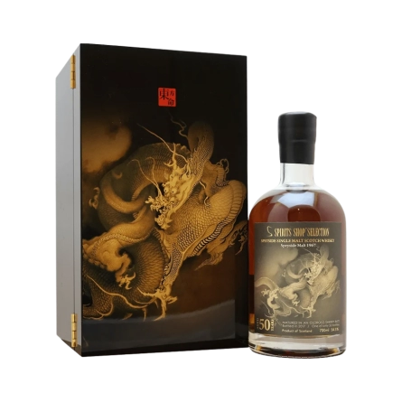 Rượu Whisky Spirits Shop Selection Speysdie Malt 50 Year Old 1967 Bottled 2017 Dragon Collection