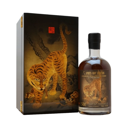 Rượu Whisky Spirits Shop Selection Speysdie Malt 50 Year Old 1967 Bottled 2017 Tiger Collection
