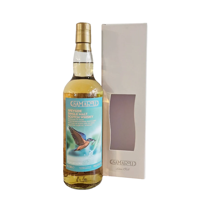 Rượu Whisky Glentauchers 13 Year Old 2009 Bottled 2022 Samaroli