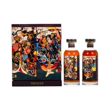Rượu Whisky Edradour Single Malt Scotch Whisky Limited Edition Set 2 Chai