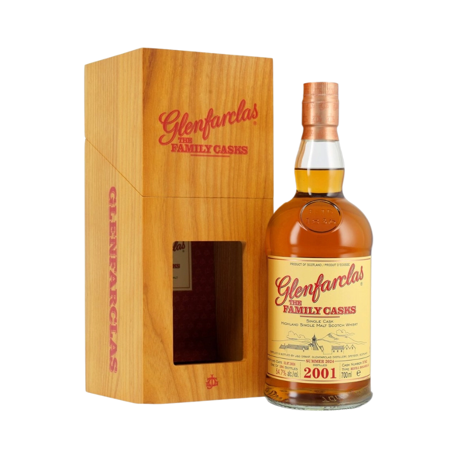 Rượu Whisky Glenfarclas 22 Year Old Family Cask 2001