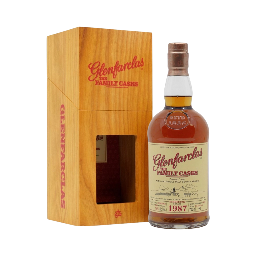 Rượu Whisky Glenfarclas 35 Year Old Family Cask 1987