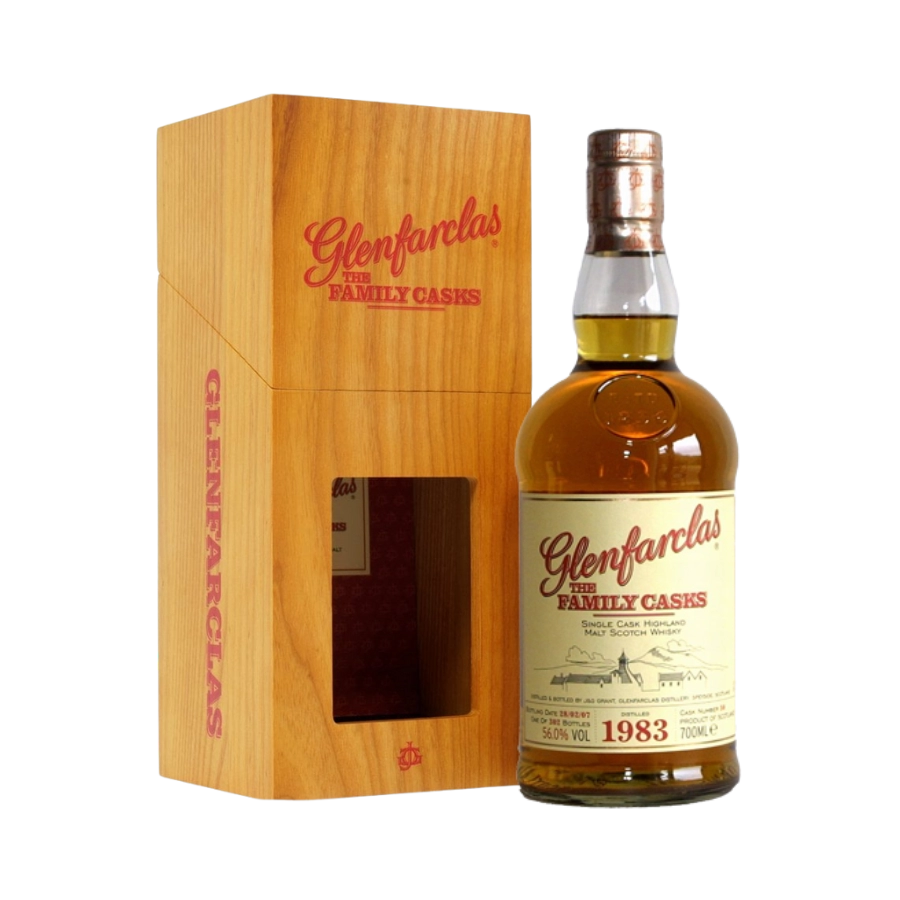 Rượu Whisky Glenfarclas 24 Year Old Family Cask 1983