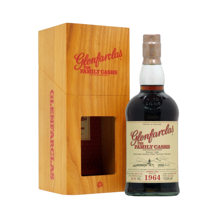 Rượu Whisky Glenfarclas 50 Year Old Family Cask 1964