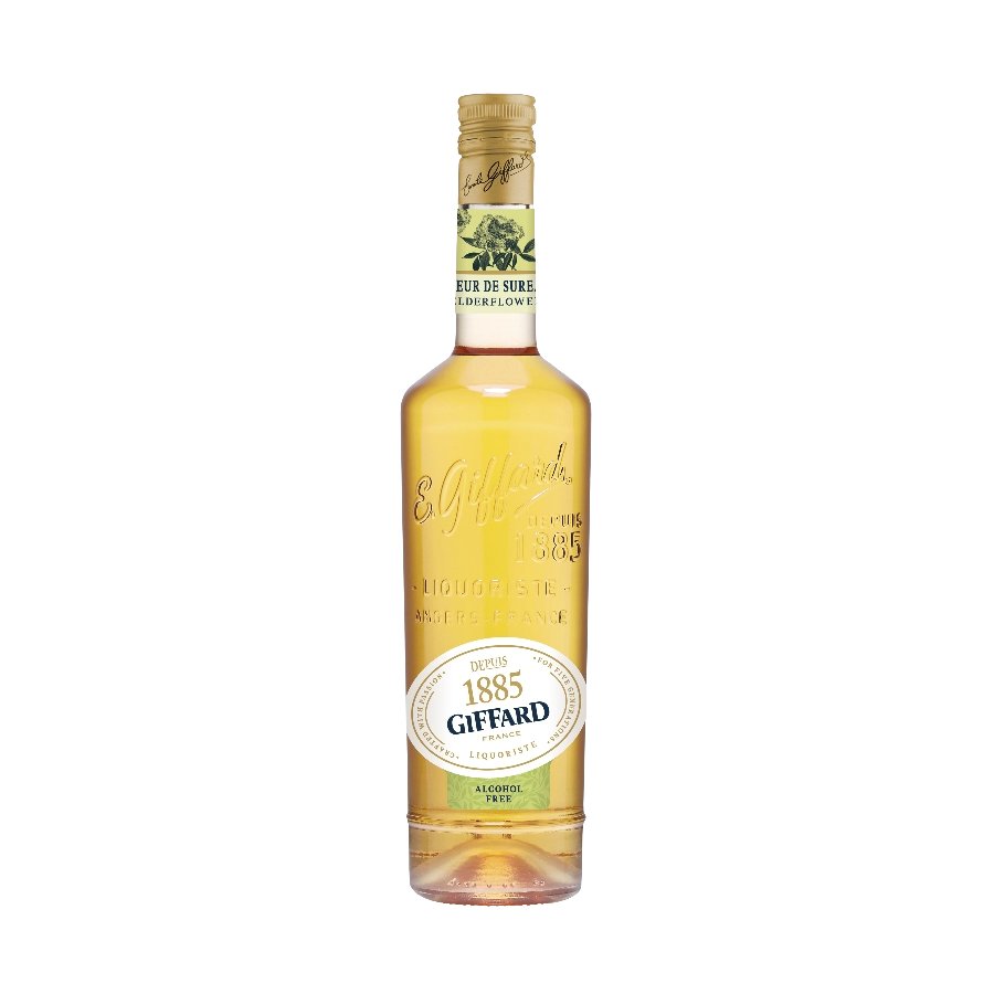 Rượu Liqueur Pháp Giffard Elderflower Alcohol Free