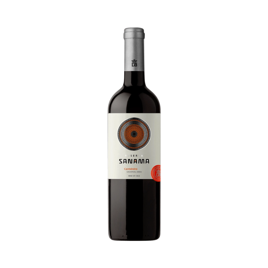 Rượu Vang Đỏ Chile Sanama Reserva Carmenere