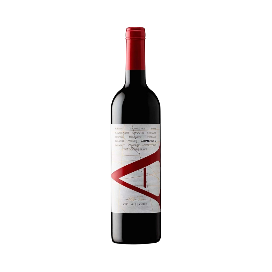 Rượu Vang Đỏ Chile Vik A Carmenere