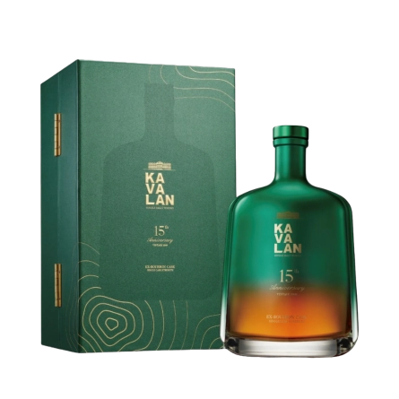 Rượu Whisky Kavalan 15th Anniversary 2009 Ex-Bourbon Cask
