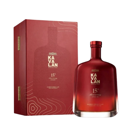 Rượu Whisky Kavalan 15th Anniversary 2009 Oloroso Sherry Cask