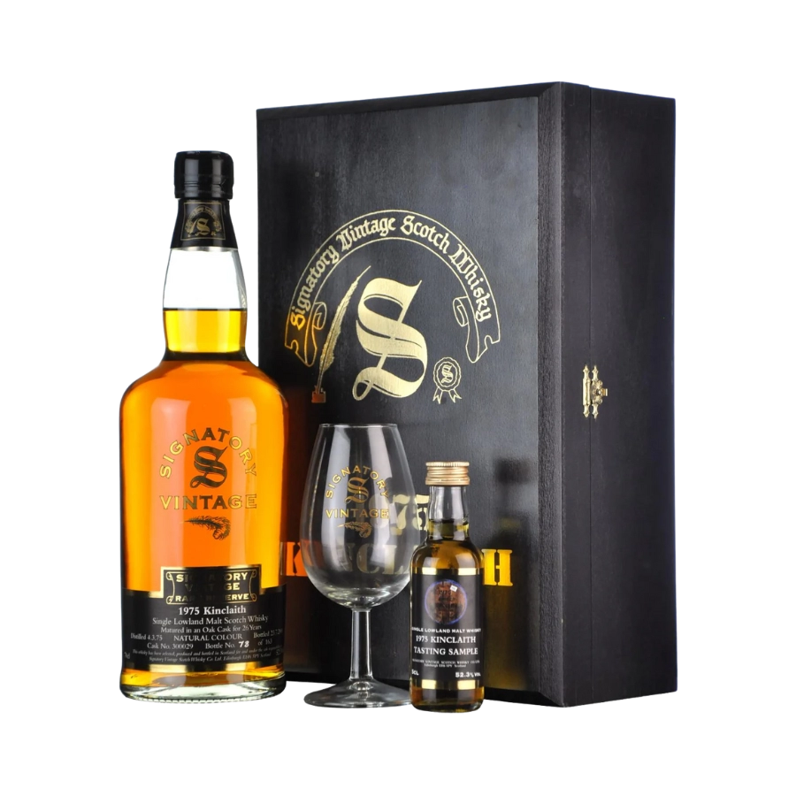 Rượu Whisky Kinclaith 26 Year Old 1975 Bottled 2001 Signatory Vintage Cask 300029