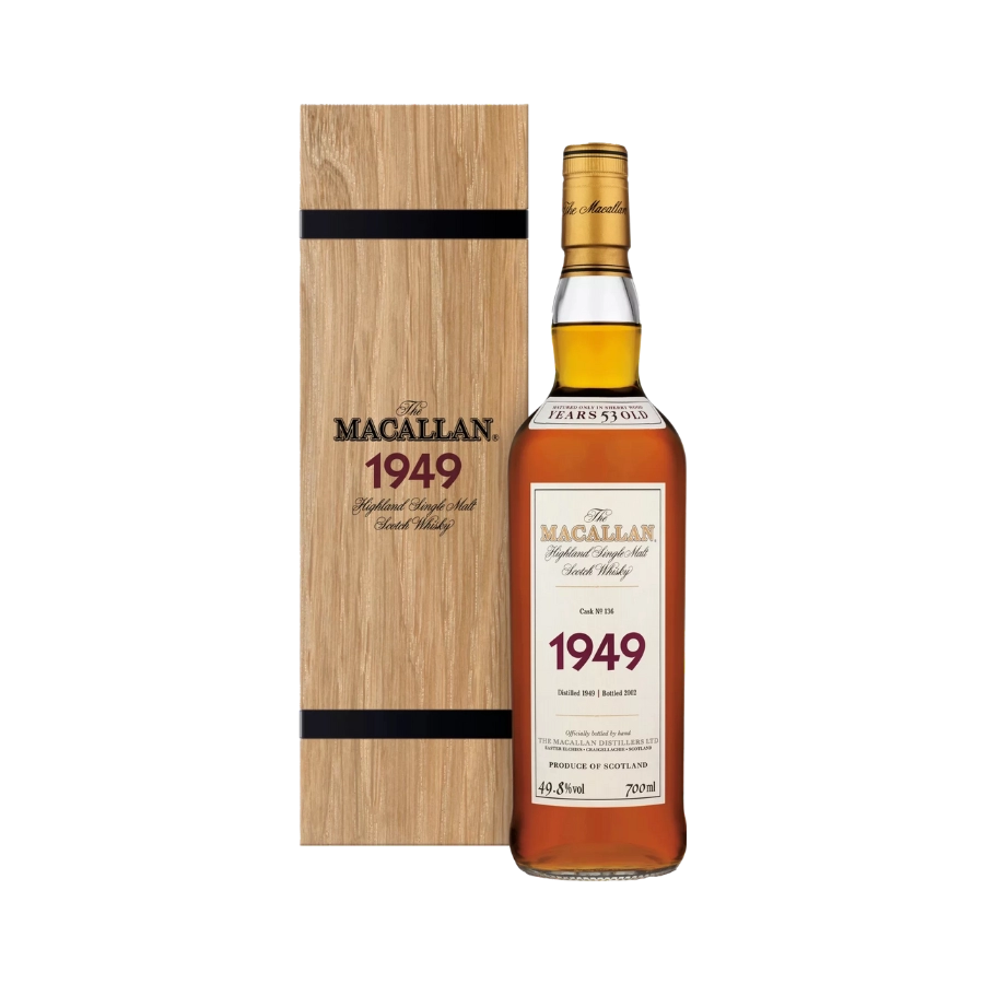 Rượu Whisky Macallan 53 Year Old 1949 Bottled 2002 Fine And Rare
