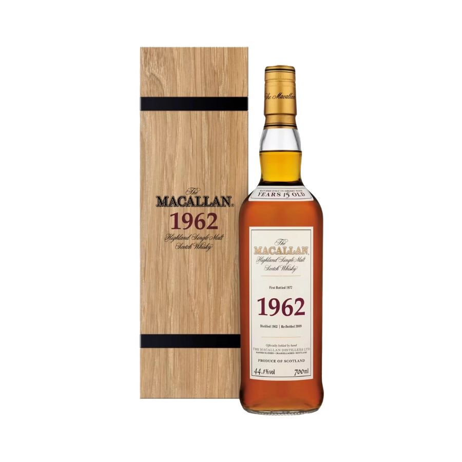 Rượu Whisky Macallan 15 Year Old 1962 Bottled 1977 Fine And Rare