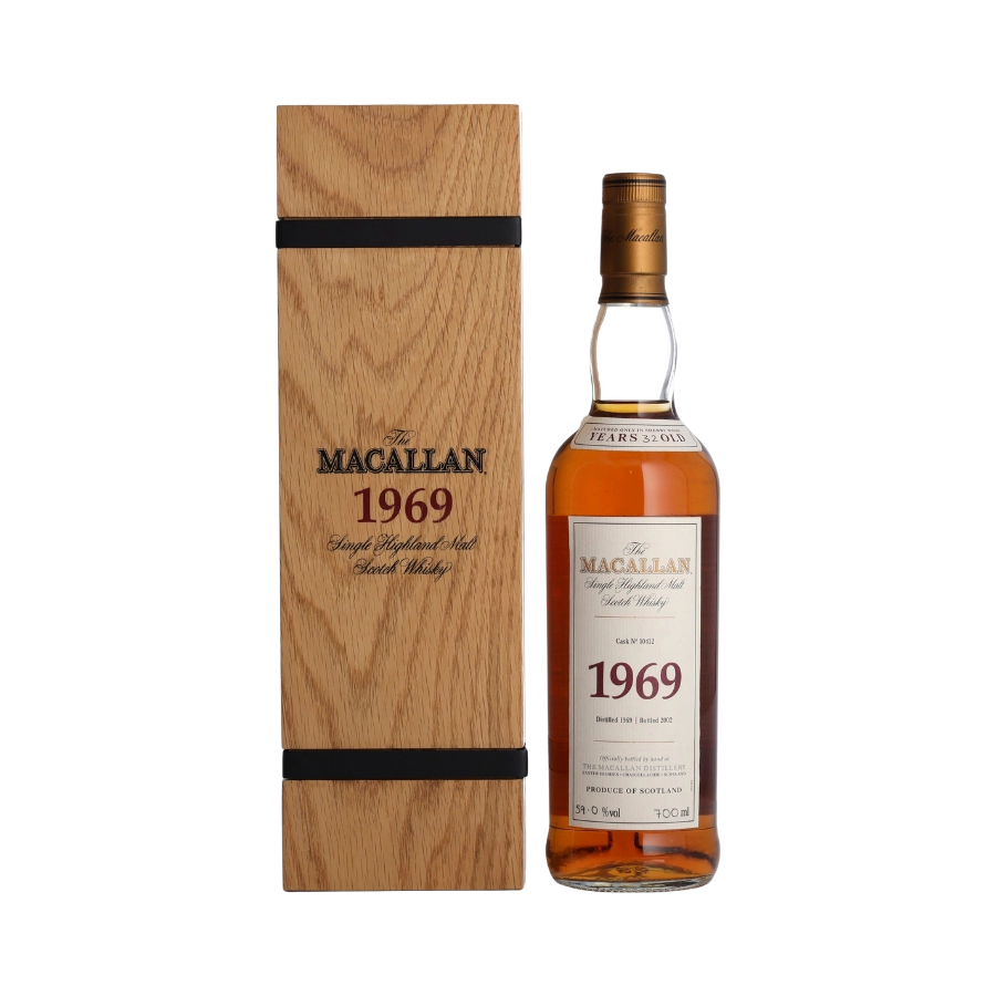 Rượu Whisky Macallan 32 Year Old 1969 Bottled 2002 Fine And Rare