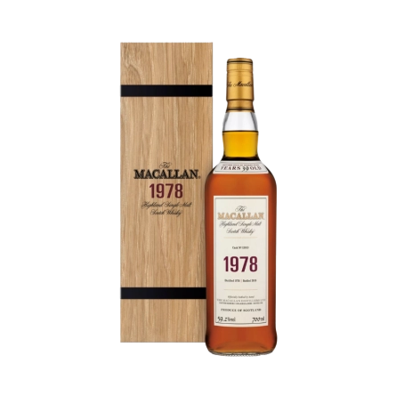 Rượu Whisky Macallan 39 Year Old 1978 Bottled 2018 Fine And Rare