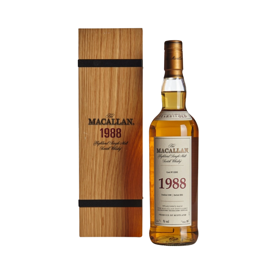 Rượu Whisky Macallan 23 Year Old 1988 Bottled 2011 Fine And Rare