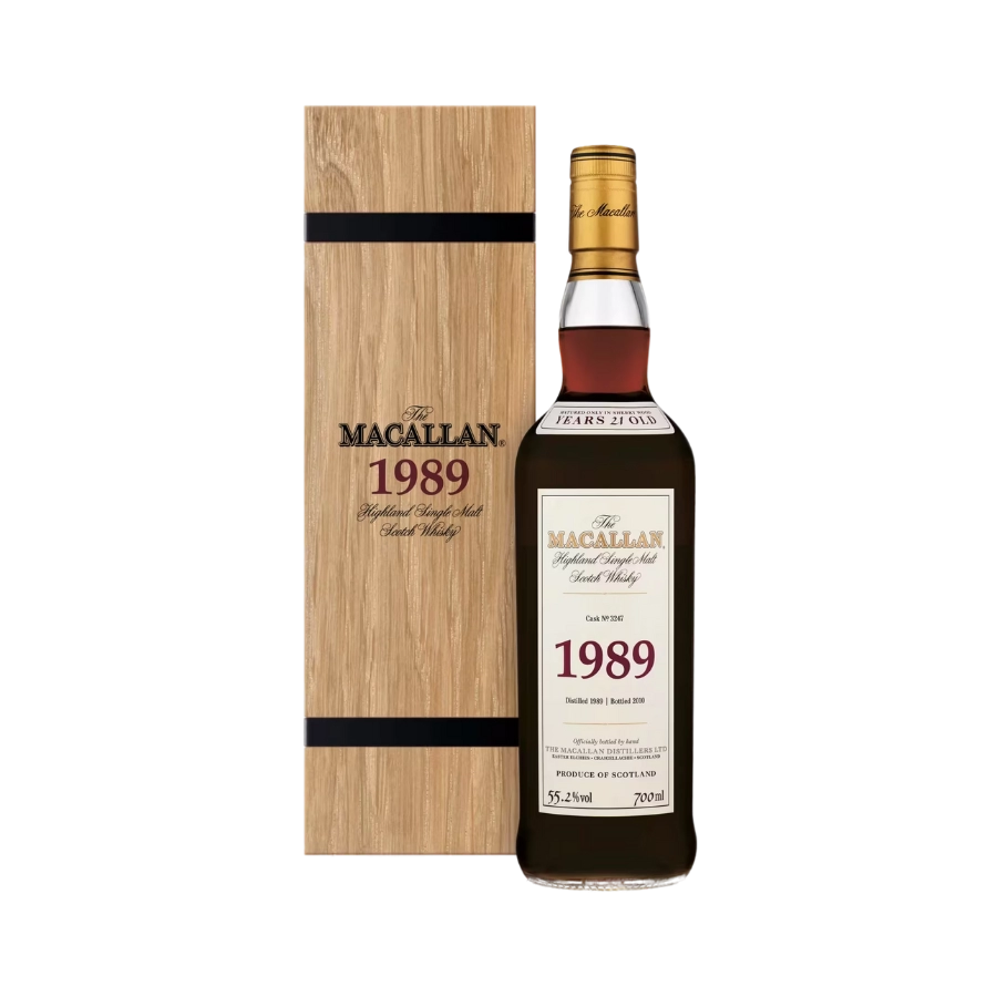 Rượu Whisky Macallan 21 Year Old 1989 Bottled 2010 Fine And Rare