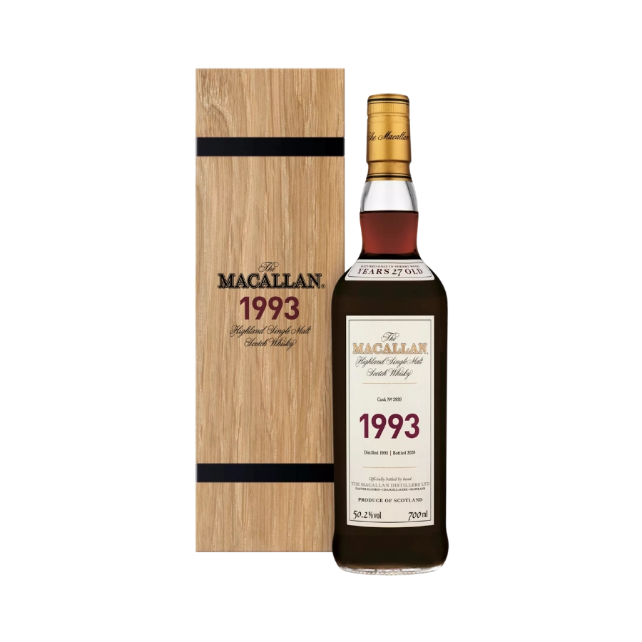 Rượu Whisky Macallan 27 Year Old 1993 Bottled 2020 Fine And Rare