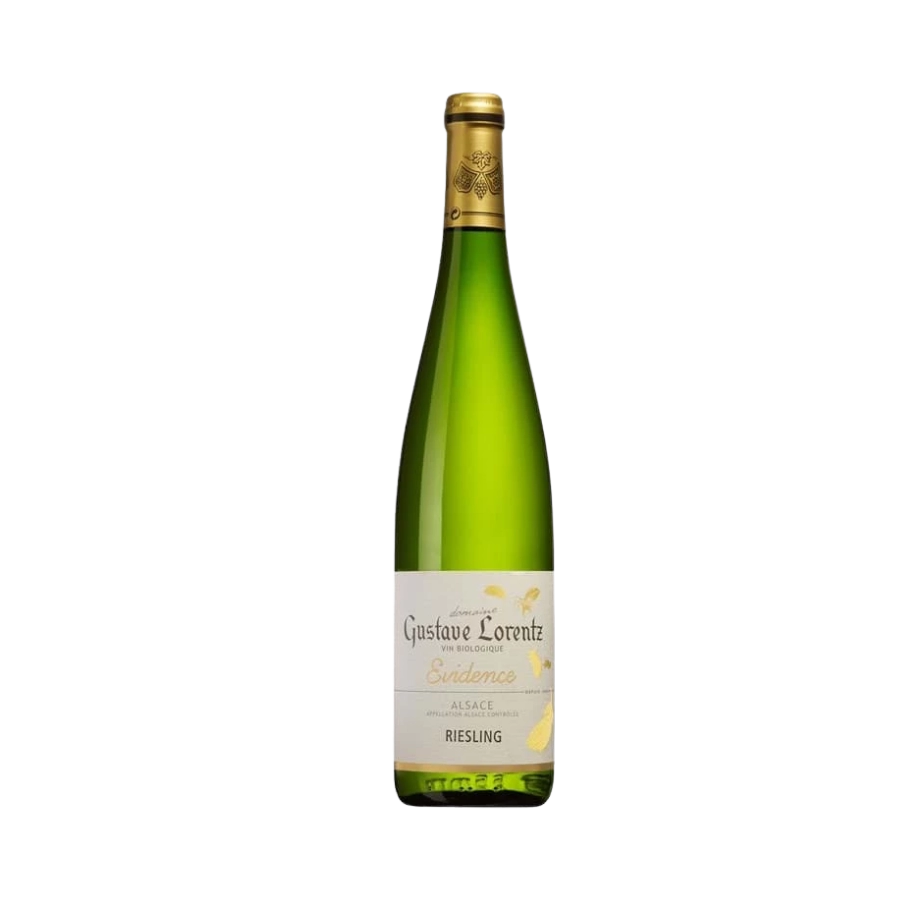 Rượu Vang Trắng Pháp Gustave Lorentz Riesling Evidence Bio