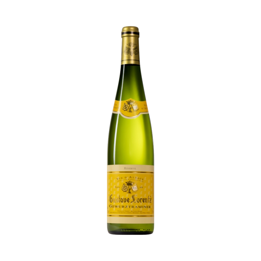 Rượu Vang Trắng Pháp Gustave Lorentz Gewurztraminer