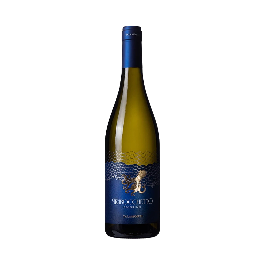 Rượu Vang Trắng Ý Talamonti Trabocchetto Pecorino Superiore Abruzzo DOC