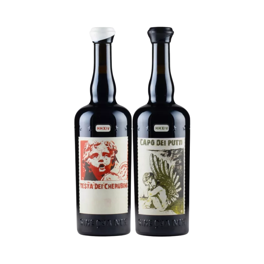 Rượu Vang Đỏ Mỹ Sine Qua Non Capo dei Putti - Testa dei Cherubini 2014