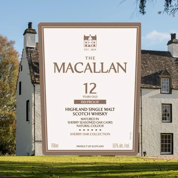 Macallan 12 Năm Tuổi 110 Proof Bộ Sưu Tập Sherry Oak