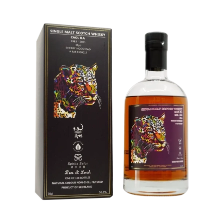 Rượu Whisky Caol Ila 38 Year Old Golden Leopard 1983 Spirits Salon