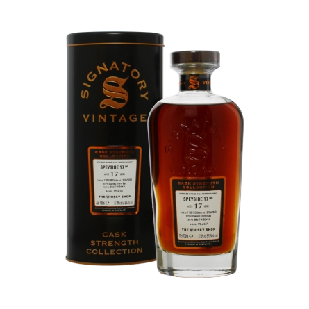 Rượu Whisky Speyside 17 Year Old M Cask Strength Collection Signatory Vintage 2005