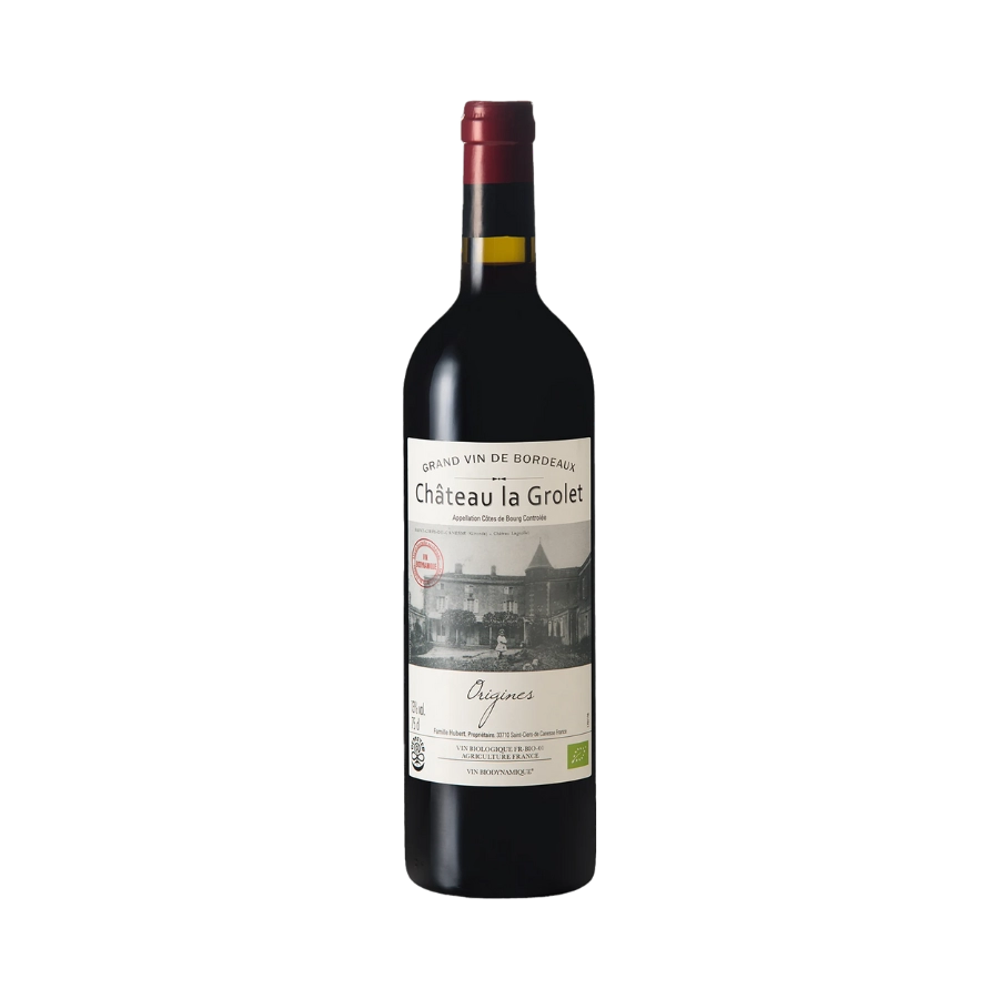 Rượu Vang Đỏ Pháp Chateau La Grolet Cotes de Bourg